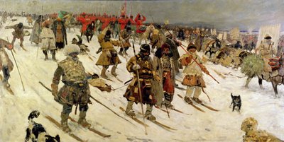 A Military Campaign in Russia During the 16th Century, 1903 by Sergej Vasilevic Ivanov